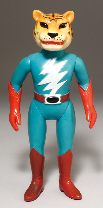 ソフビ当時物】 鉄人タイガーセブン ブルマァク ピープロ タイガー