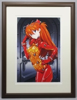 松本零士 シルクスクリーン「銀河鉄道999 時の波紋」