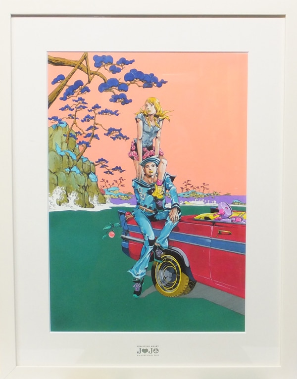複製原画 2017 JOJO展 ジョジョ展 ジョジョリオン 荒木飛呂彦 複製原画