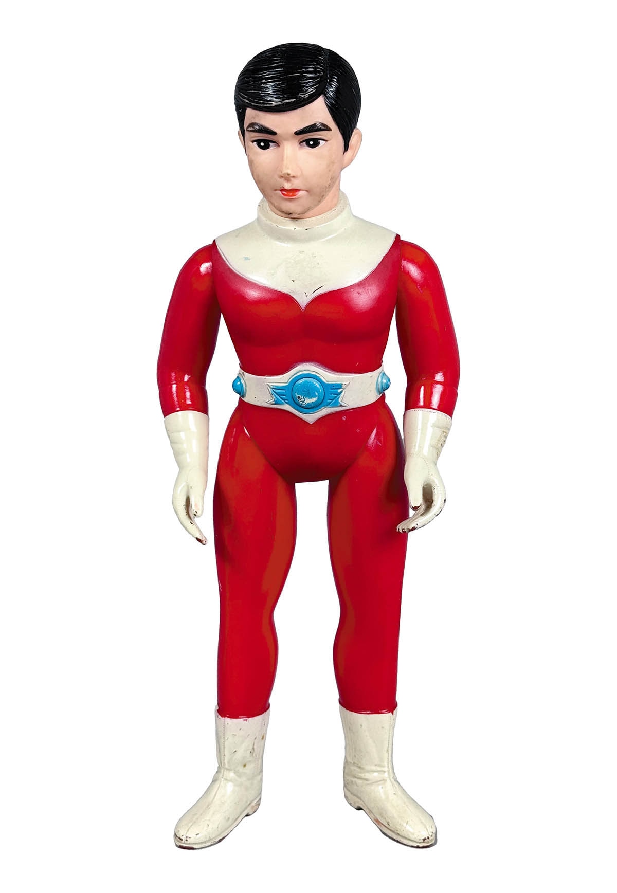 ゴッドマン & レッドマン ソフビ ブルマァク 面取れ 貴重 当時物