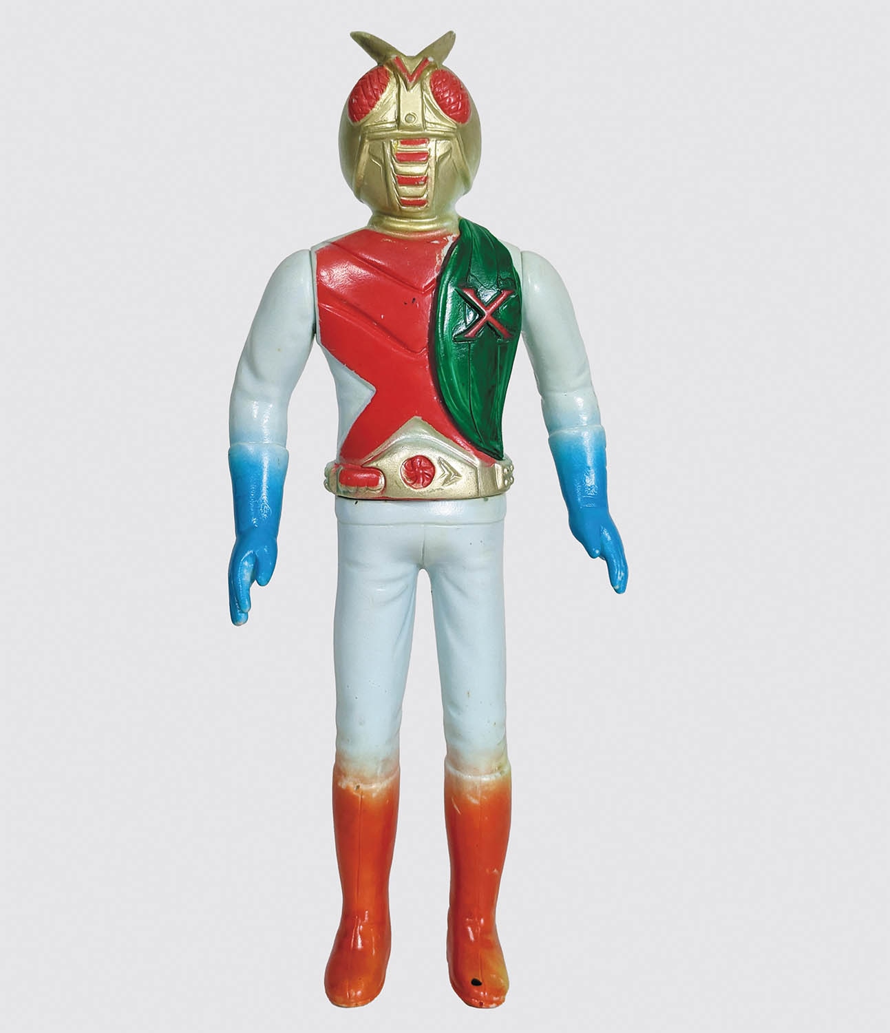 希少品 無版権 仮面ライダー 当時物 パチ ゾッキ 昭和 面取れ 面トレ
