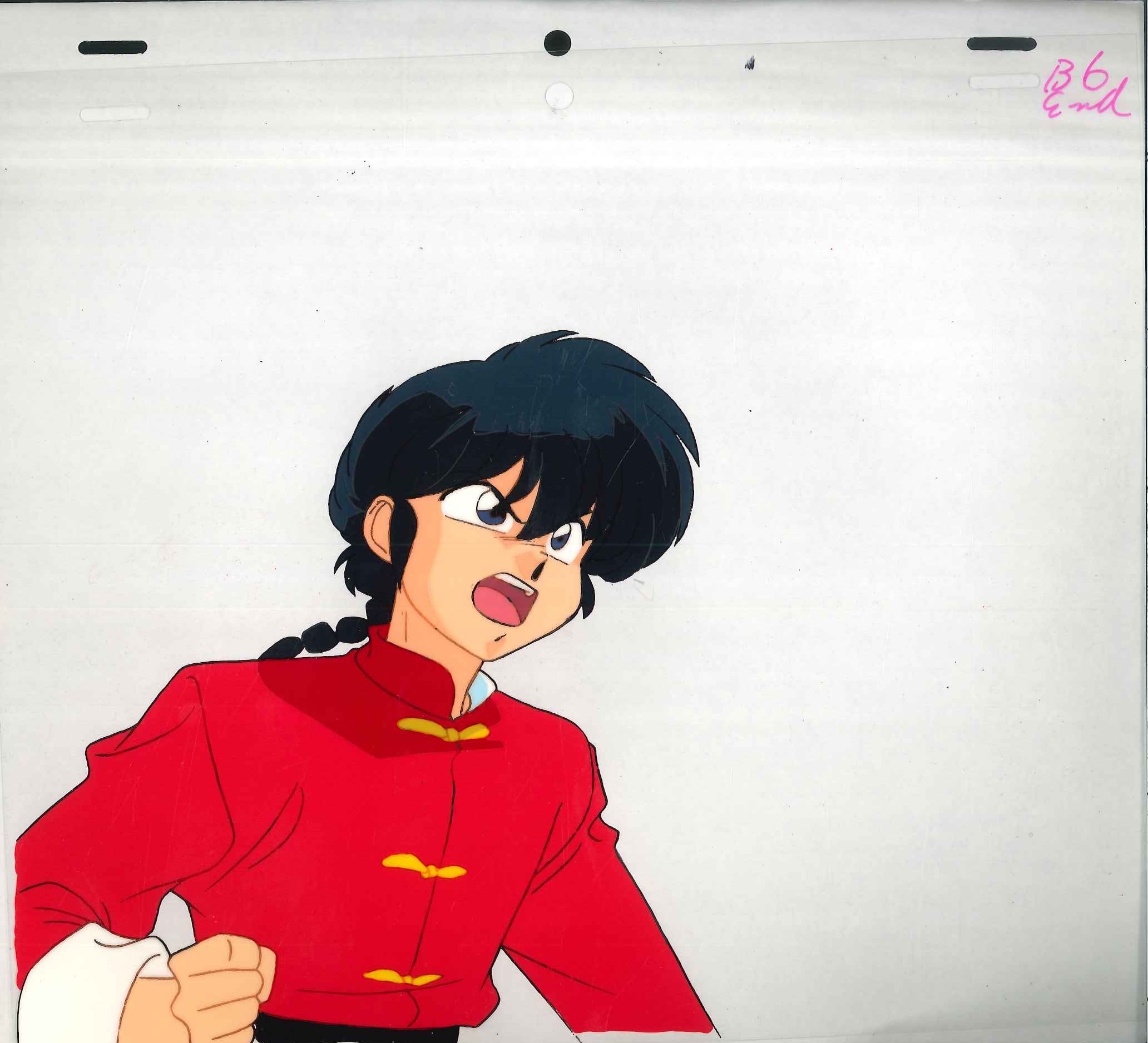 超貴重】初期らんま1/2 早乙女乱馬セル画 セル画 らんま1/2 早乙女乱馬