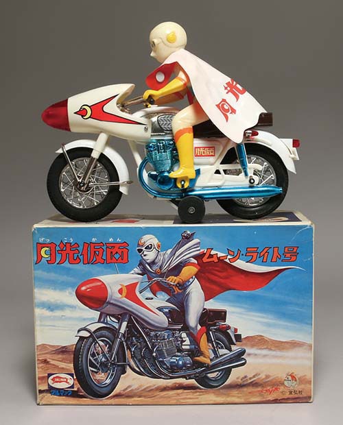 ⚠️レア 月光仮面 ムーンライト号 ロビン 1970年 当時物 ダイヤ合金