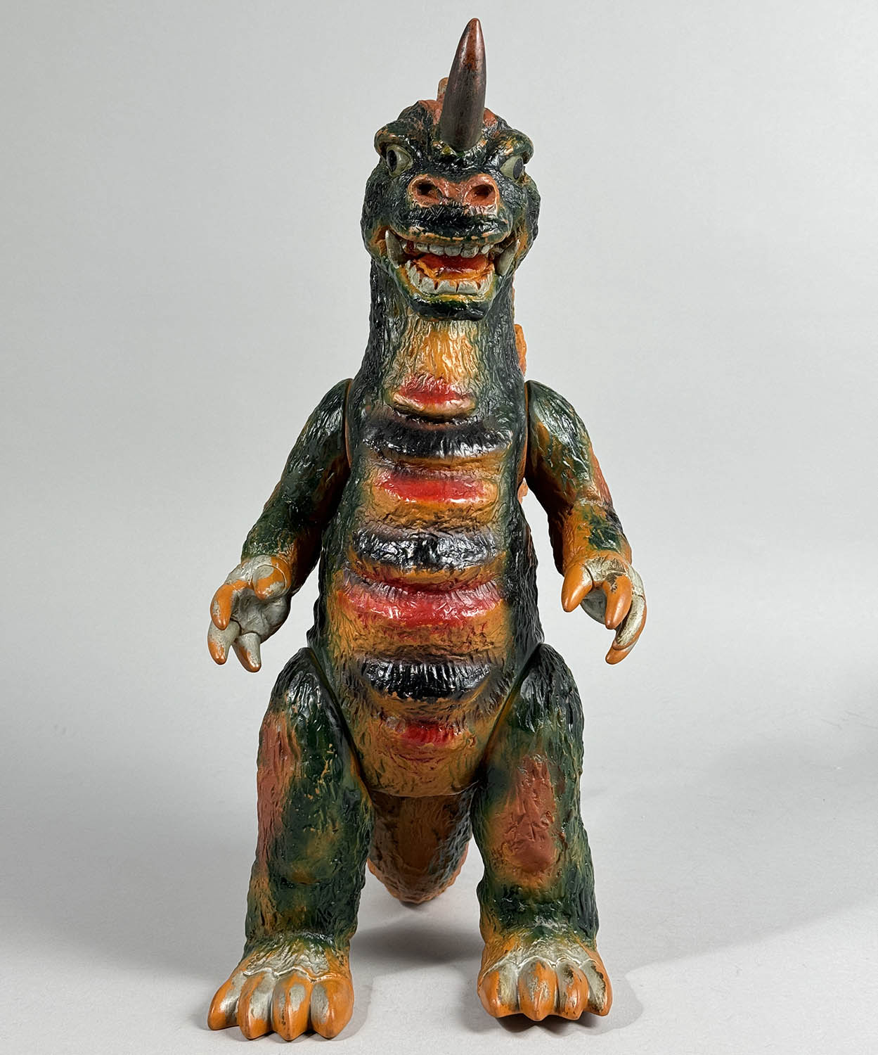 当時物 マルサン 怪獣 キングゴジラ ソフビ 2019] 超特大 キングゴジラ