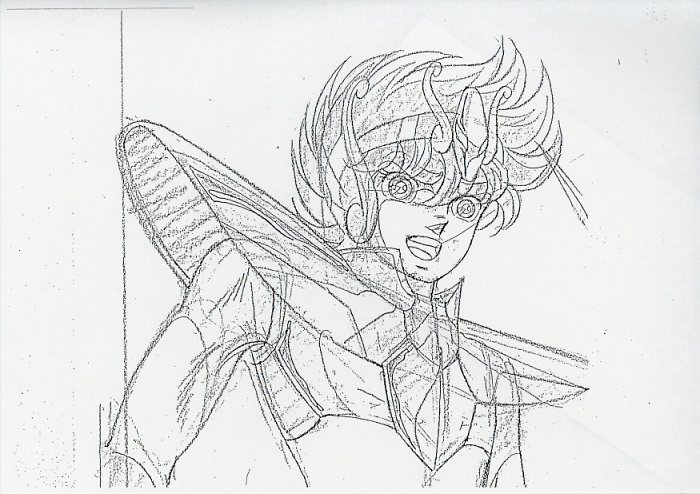 聖闘士星矢 シド セル画 動画 Cel Genga 聖闘士星矢 シド セル画 動画