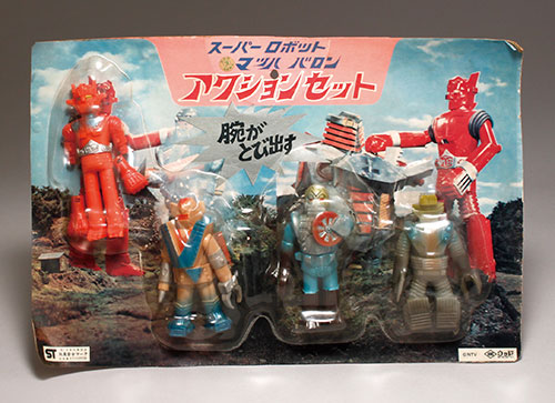 マッハバロン ブルマァク ソフビ 5体セット マッハバロン ブルマァク