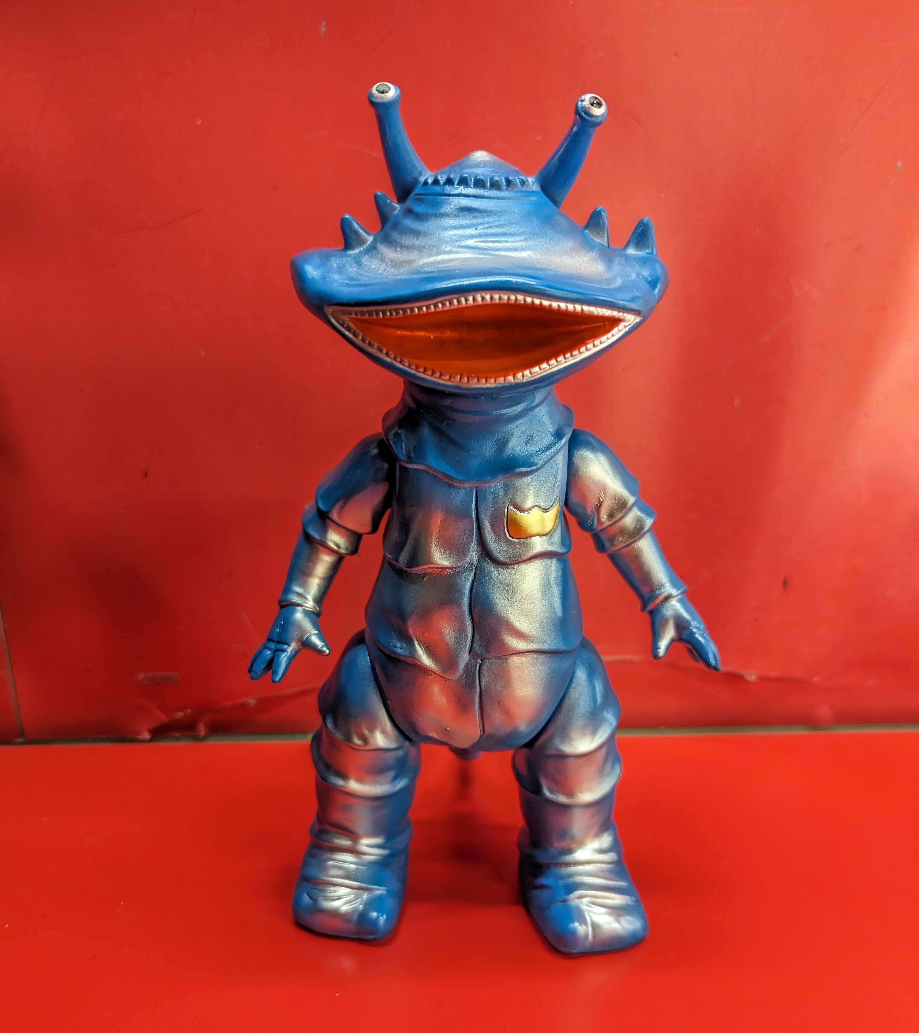 ブルマァク 復刻 カネゴン ソフビ 怪獣 ウルトラQ ウルトラマン