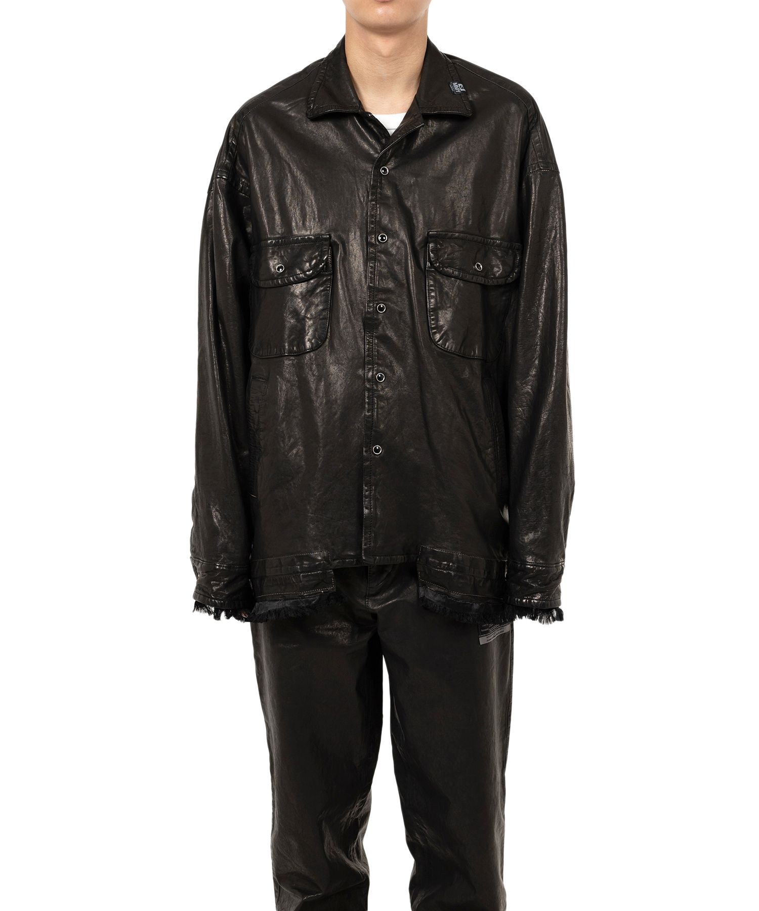 MIHARA YASUHIROミハラヤスヒロ ライダースジャケット レザー