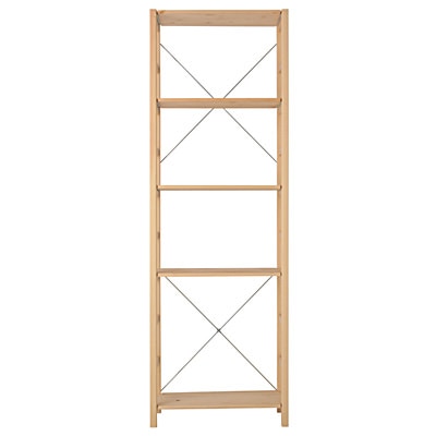 無印良品 パイン材ユニットシェルフ奥行25cmタイプ・58cm幅