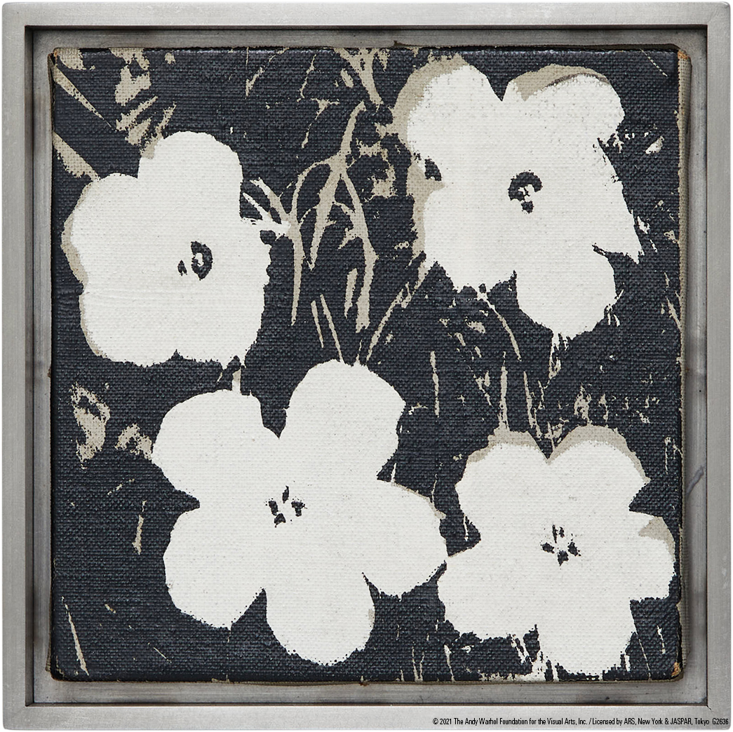アンディウォーホル フラワー 公式複製 特大 アンディウォーホル