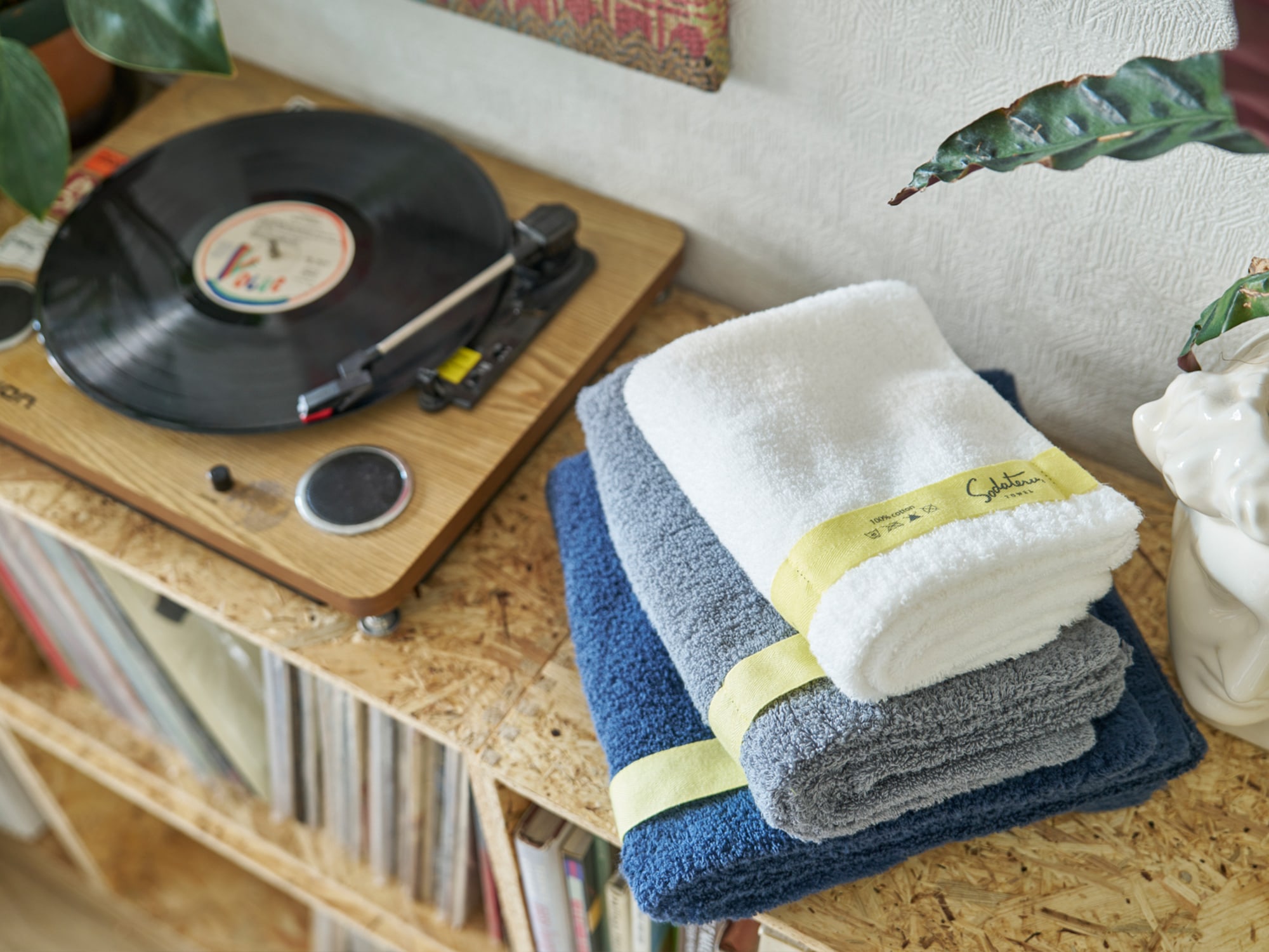 yellow ribbon トリプルセット – 育てるタオル 公式online store