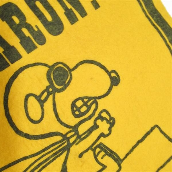 60s スヌーピー フェルト バナー ペナント ビンテージ タペストリー