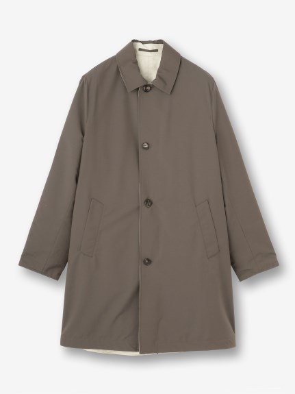 LORO PIANA×OLMETEX】リバーシブル ステンカラーコート（アウター