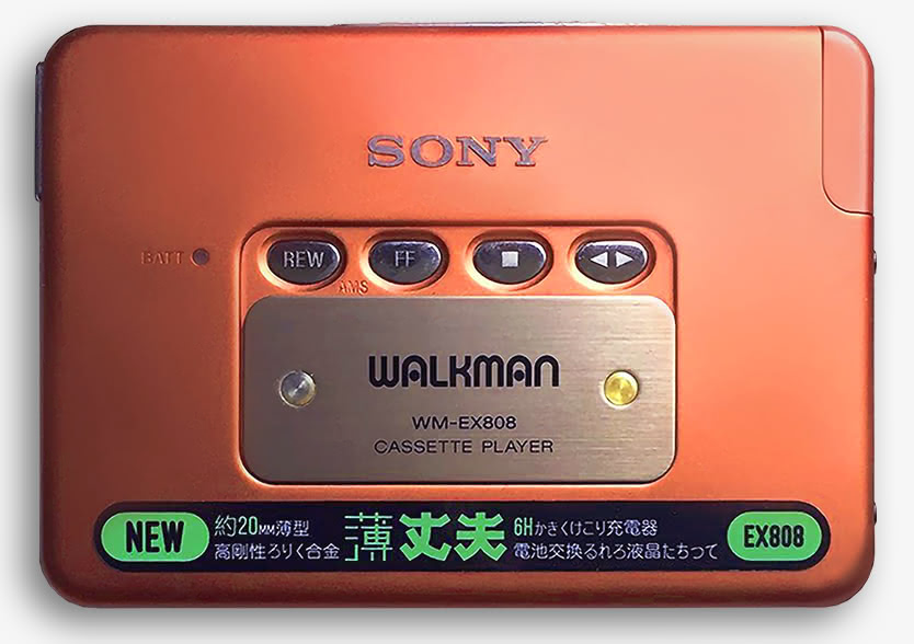 ソニー ウォークマン WM-EX808 ジャンク品 希少色‼️SONY ウォークマン