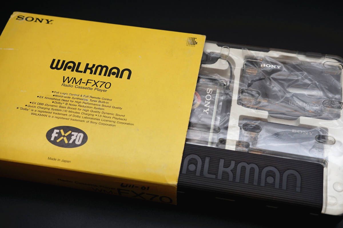 Sony WM-FX70 ▷ Walkman.land