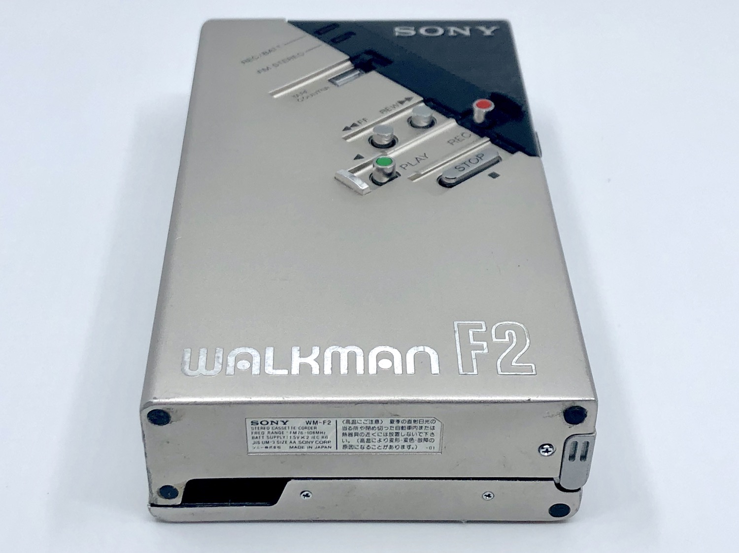 極美品】SONY WALKMAN F2 WM-F2 カセットプレーヤー Sony WM-F2