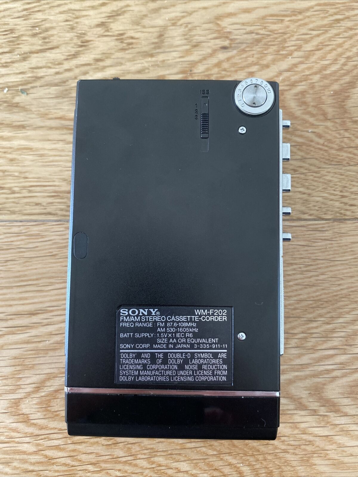 Sony WM-F202 ▷ Walkman.land