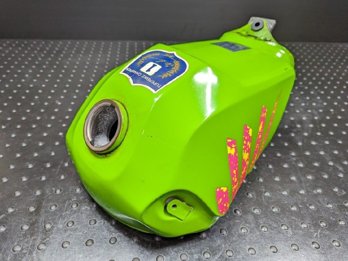 カワサキ KSR PRO 純正 タンク グリーン 燃料ホース付き KSR110