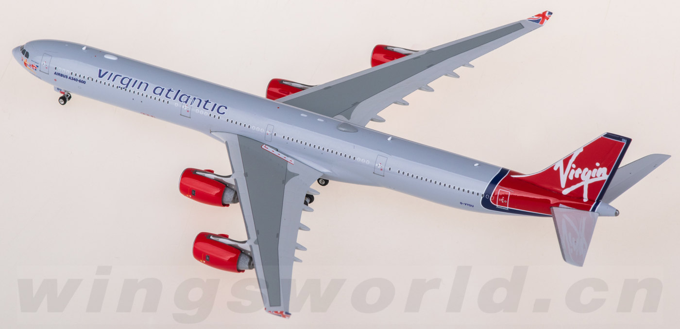 航空機・ヘリコプター Ever Rise 1/200 A340-600 Virgin Atlantic