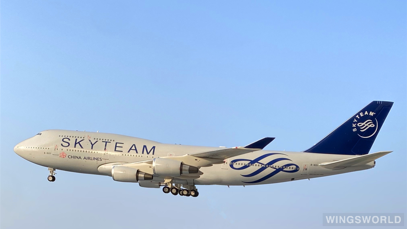 チャイナエアライン 747-100 1/200 アルバトロス 中華航空 チャイナ