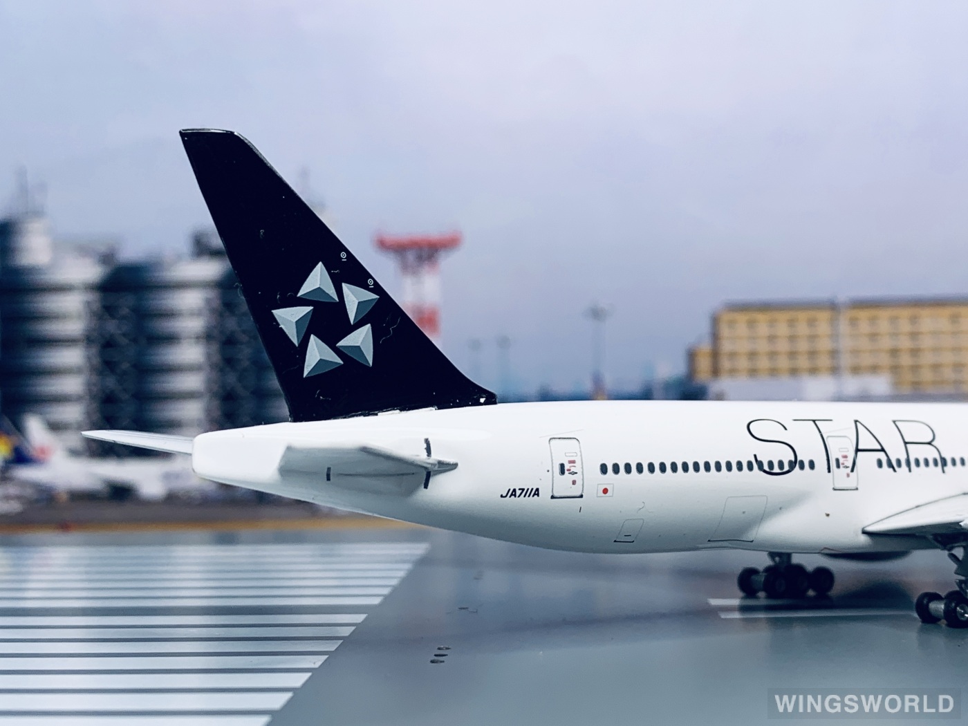 航空機・ヘリコプター ANA B777-200ER JA712A Star Alliance 航空機