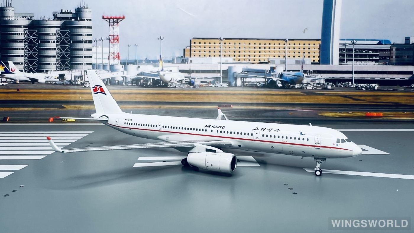Pandamodel 1:400 Tupolev Tu-204 Air Koryo 朝鲜高丽航空202119 P-633