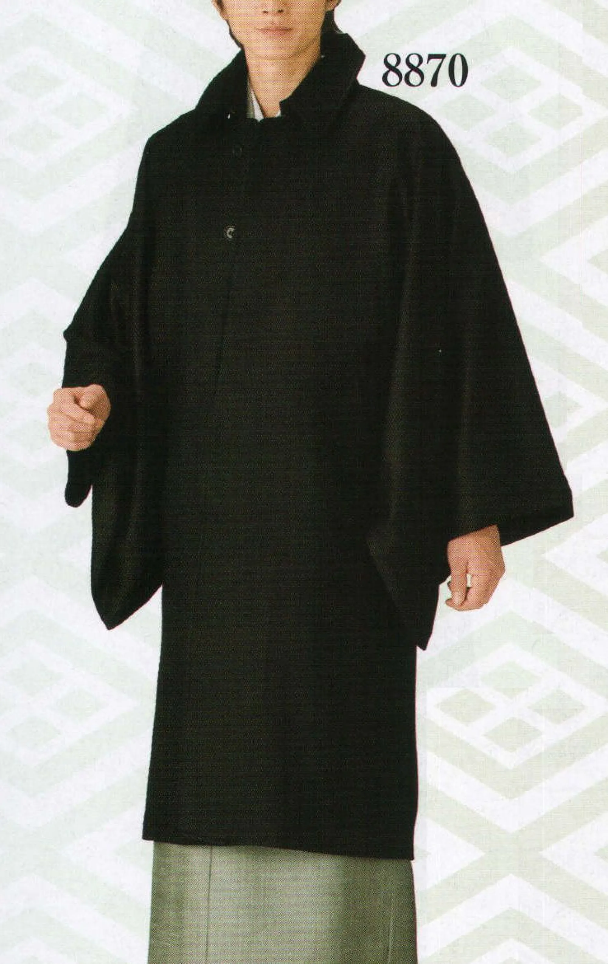 角袖コート 日本の歳時記 8870 祭り用品・浴衣・股引・足袋・袢天