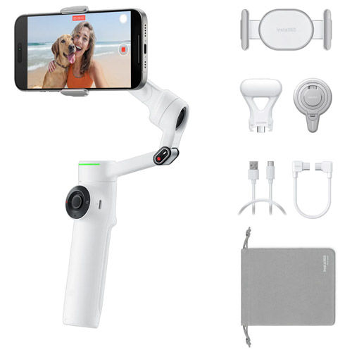 Insta360 Flow 2 Pro Creator Kit (White) 292427 Camera Stabilizer