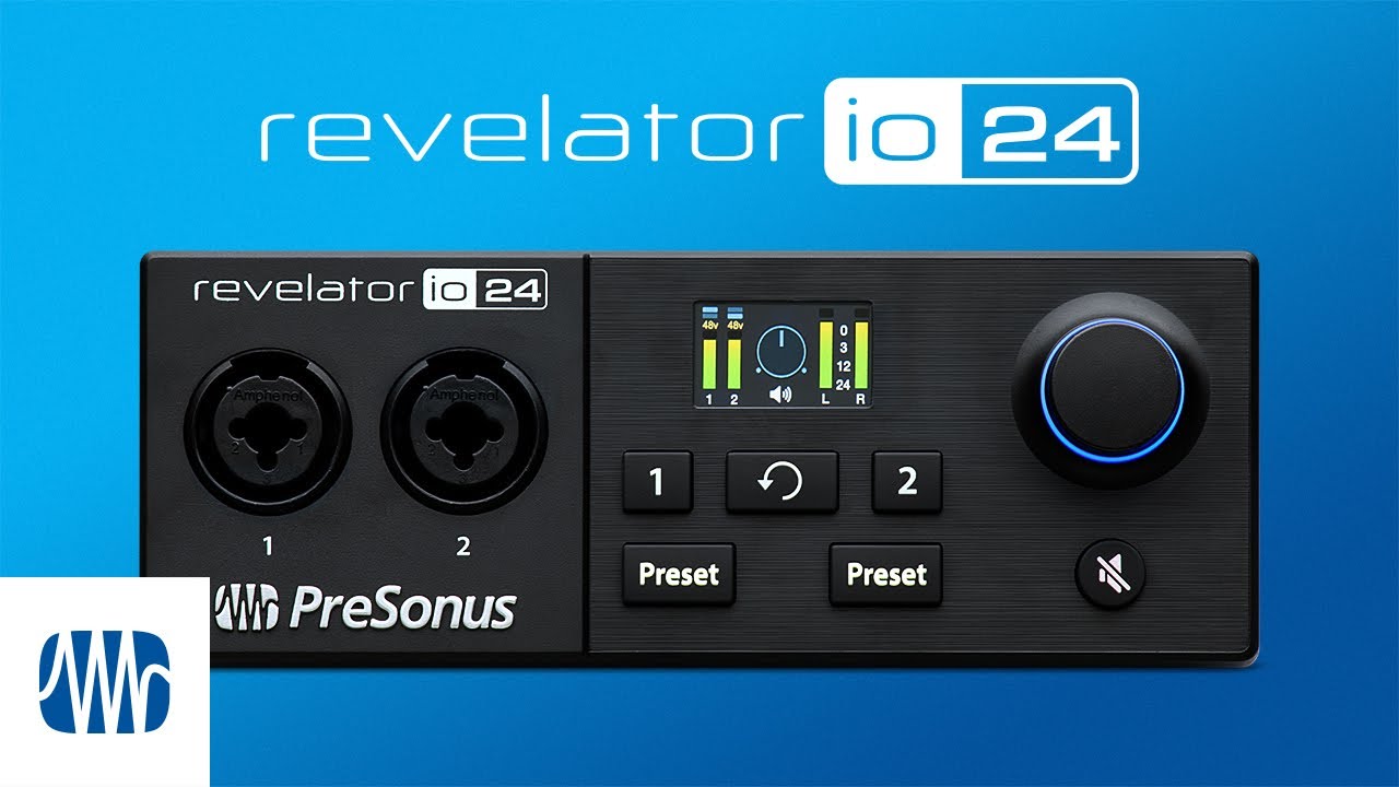 廃盤】PreSonus revelator io 24 USBオーディオ 配信 Revelator io24