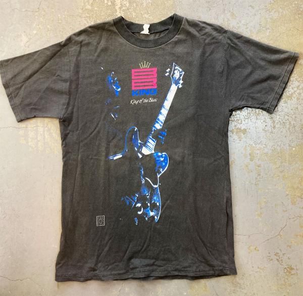 U2 ツアーTシャツ B.B.KING 1989 U2/B. B. King 1989 'Love Comes to
