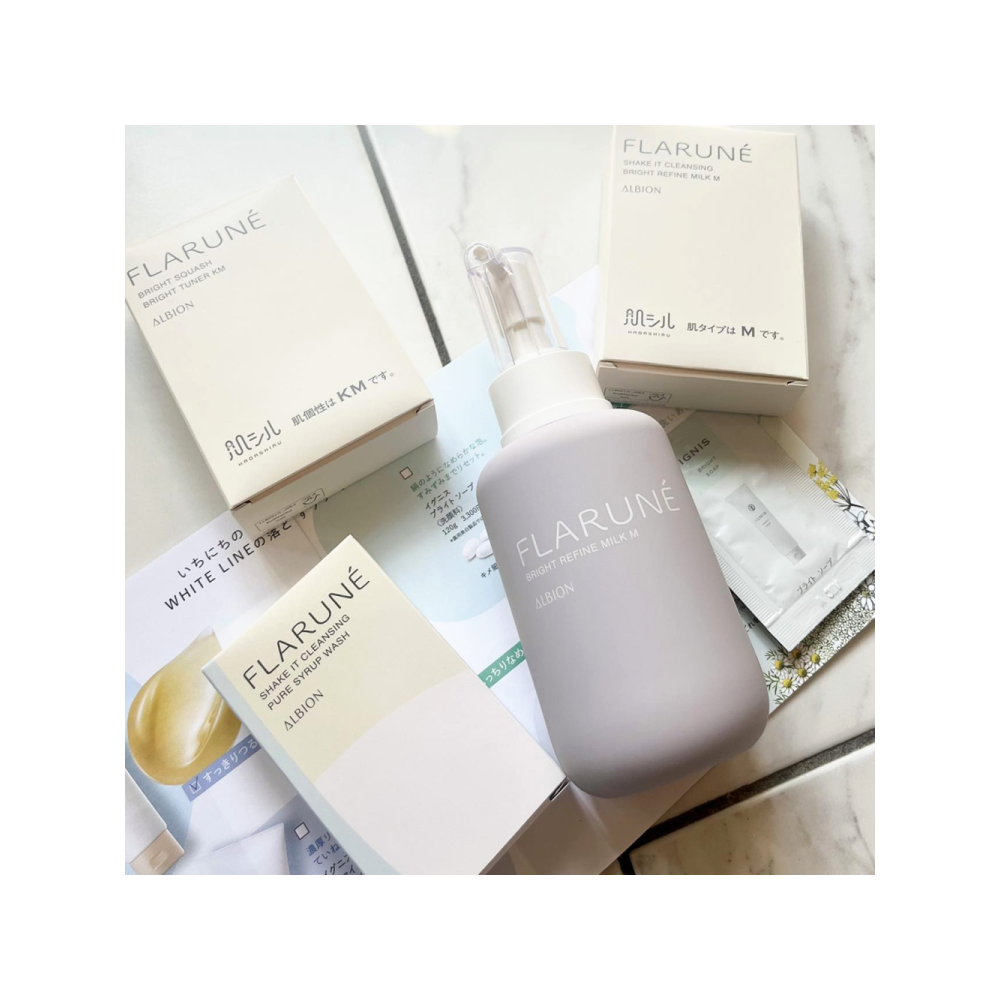 アルビオン フラルネ ブライトリファイン ミルク M 美白乳液 110g - Weee!