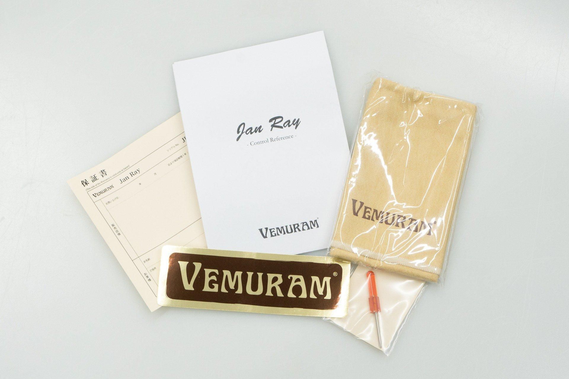 Vemuram Jan Ray 箱・保証書完備 Jan Ray箱、保証書あり
