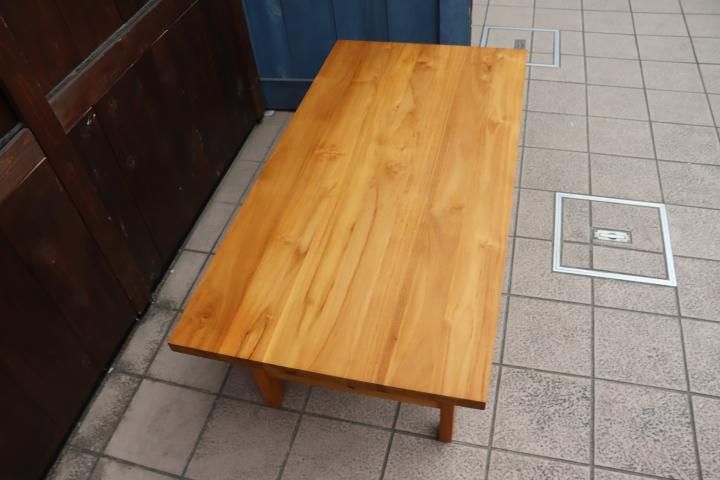 unico(ウニコ)のSOTO(ソト) チーク無垢材 ローテーブルテーブルです