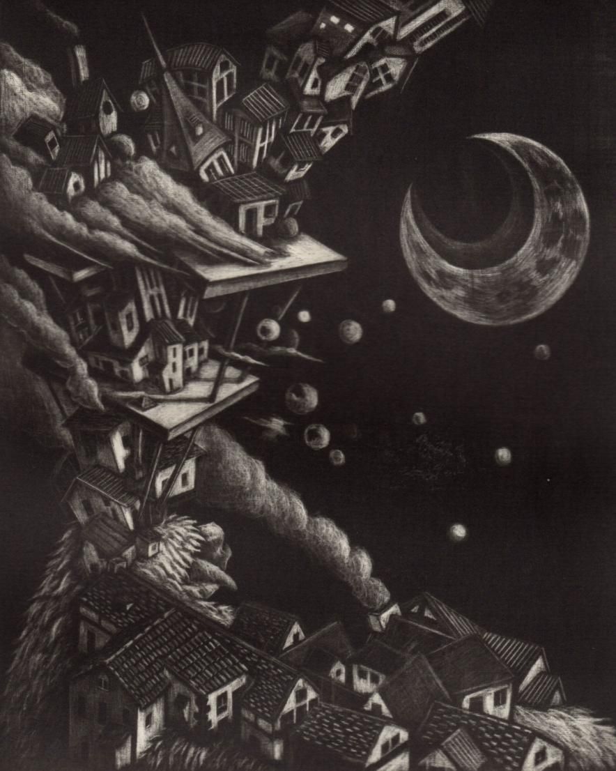 久保 貴之 銅版画作品 『月』＊額装品 - y art gallery