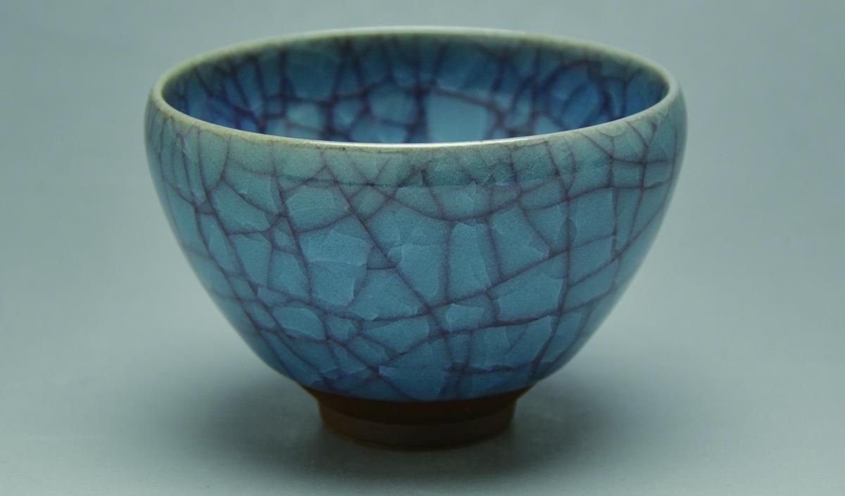 京焼・清水焼 くまがい】青瓷(せいじ)-お茶呑茶碗－窯名「利宋」清水