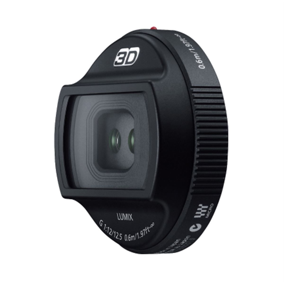 パナソニック、3Dレンズ「LUMIX G 12.5mm/F12」 - 価格.com
