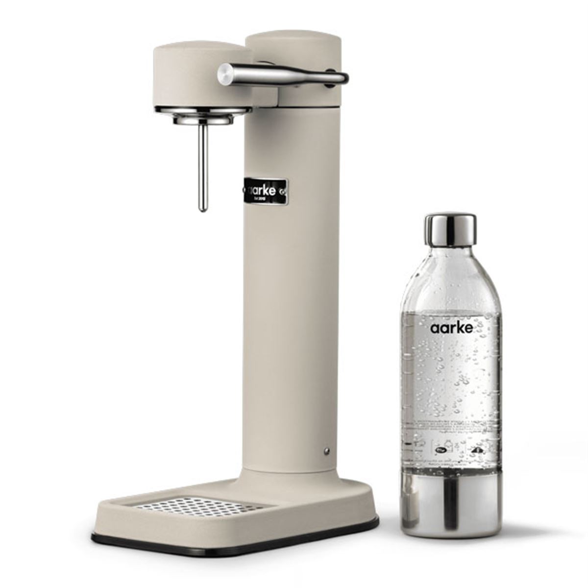 アールケ、ソーダマシン「Carbonator 3」に新色サンドベージュを限定