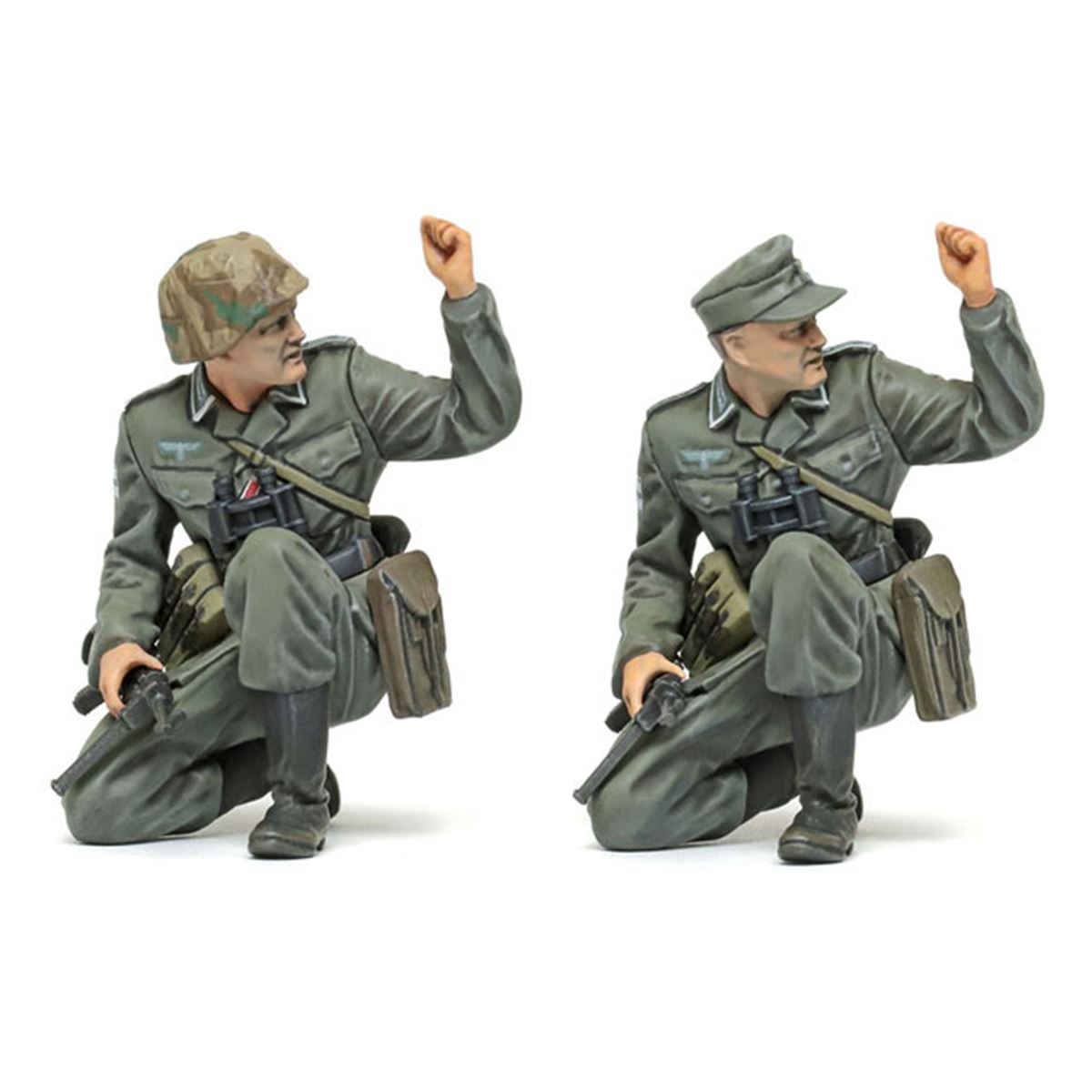 タミヤ、1/35ミリタリーミニチュア「ドイツ歩兵セット（大戦後期）」を