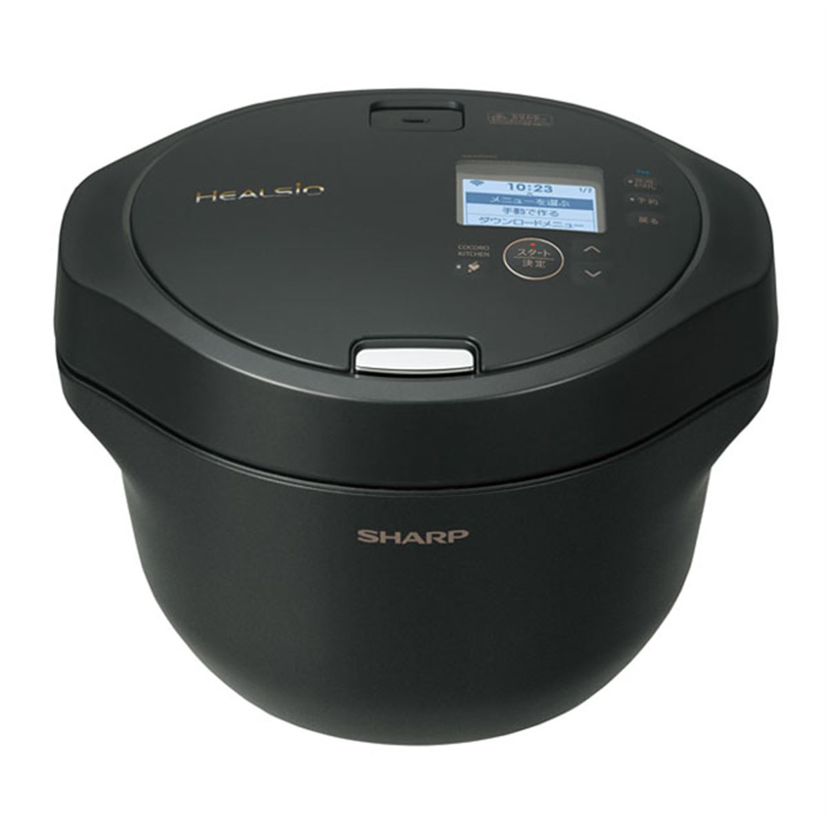 シャープ、「ヘルシオ ホットクック」大容量2.4Lモデルに新色