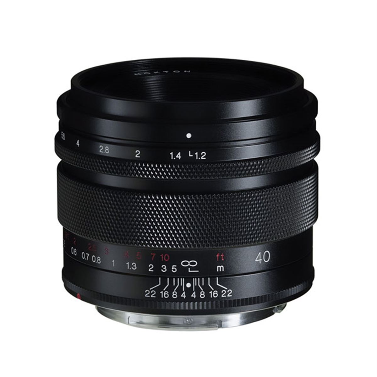 コシナ、RF用大口径標準レンズ「NOKTON 40mm F1.2 Aspherical」を本日1