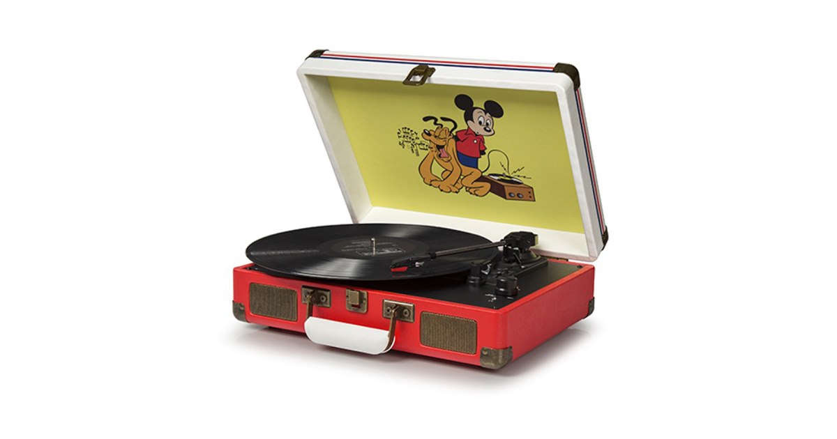 Crosley、クラシカルなディズニーデザインのレコードプレーヤーを一般