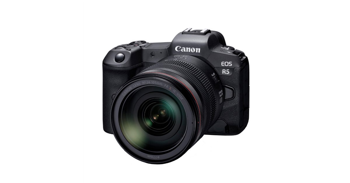 キヤノン、8K動画記録対応のフルサイズミラーレスカメラ「EOS R5