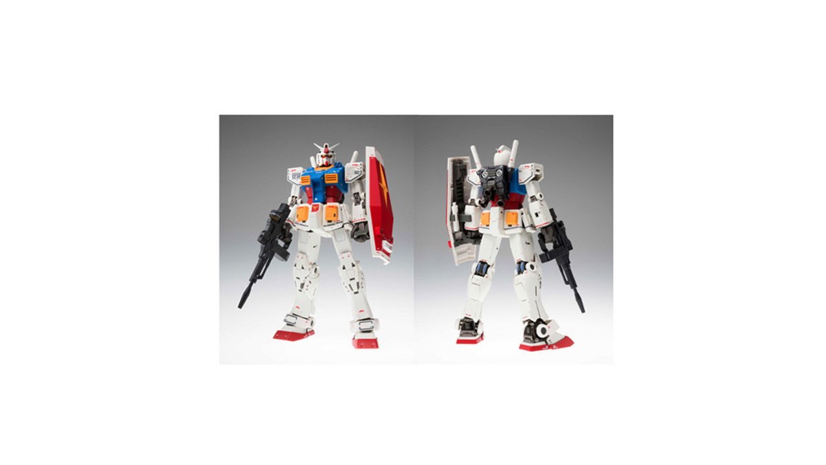 ガンダム40周年記念の「RX-78-02」完成品モデル発売、彩色やマーキング