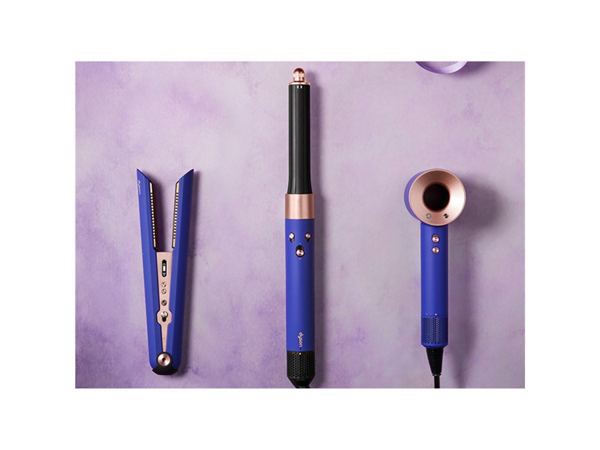 ダイソンヘアアイロン 限定色 新品未使用品 箱付き、新中古ダイソン