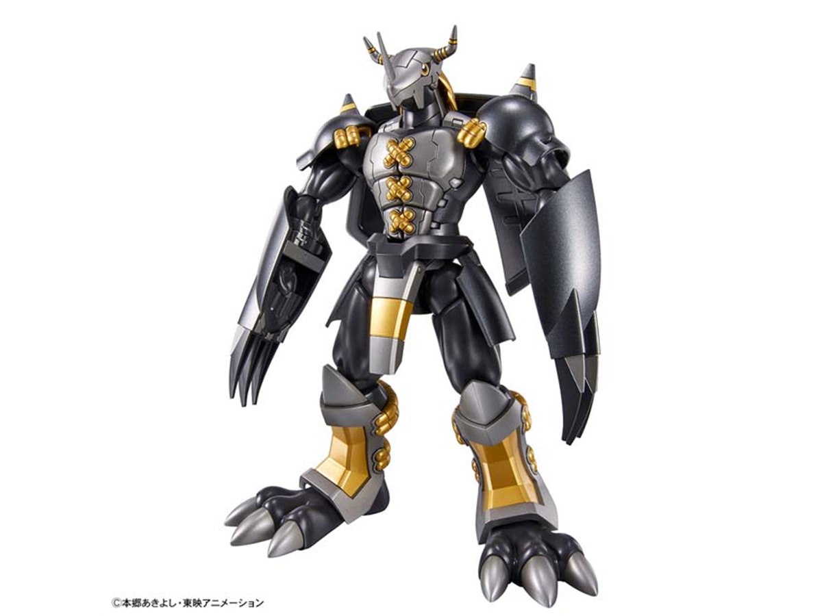 デジモンアドベンチャー02」ブラックウォーグレイモンのキャラプラが