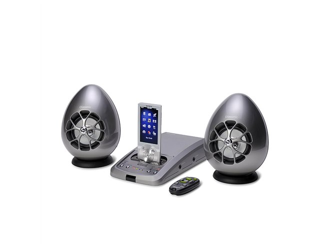 Olasonic、卵型のウォークマン用ドックスピーカー - 価格.com