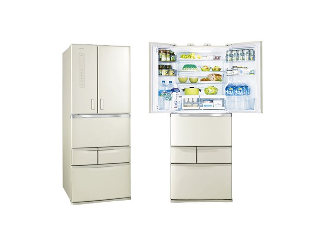 464 送料設置無料 東芝 自動製氷機能付き大型冷蔵庫 410L 洗濯機在庫あり