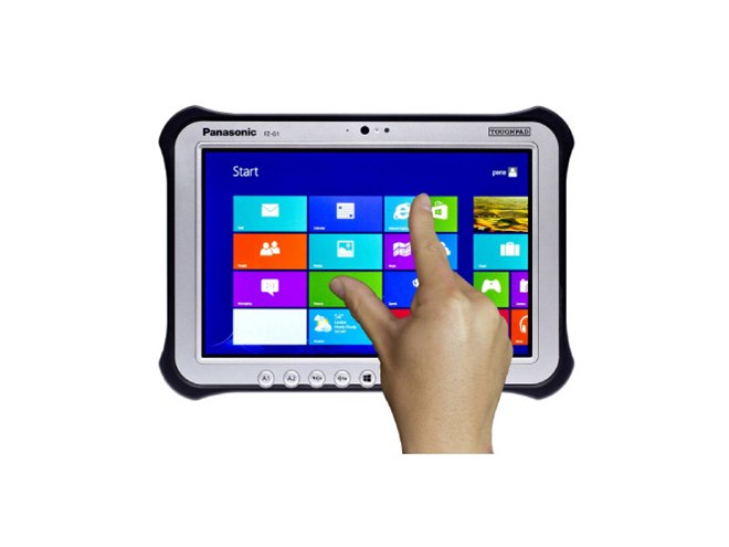 パナソニック、Windows 8を搭載した頑丈・防水タブレット「TOUGHPAD