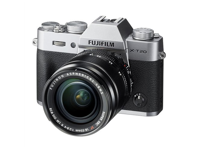 富士フイルム、新AFや2430万画素を採用したミラーレス一眼「X-T20