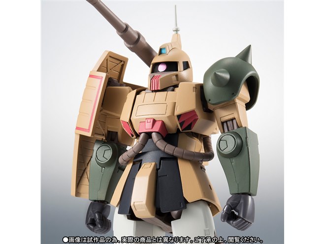 中距離支援用の砲撃型MS”ザク・キャノン、最新技術で再現した